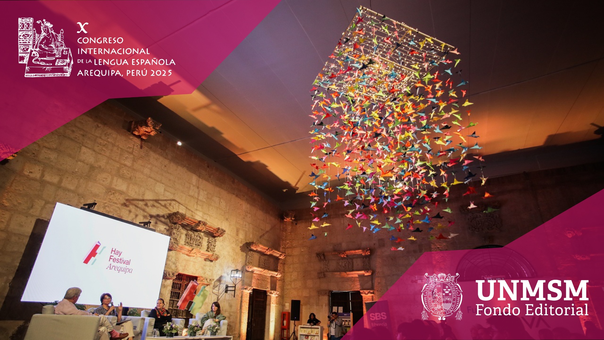 Fondo Editorial UNMSM presente en la Undécima edición del Hay Festival Arequipa